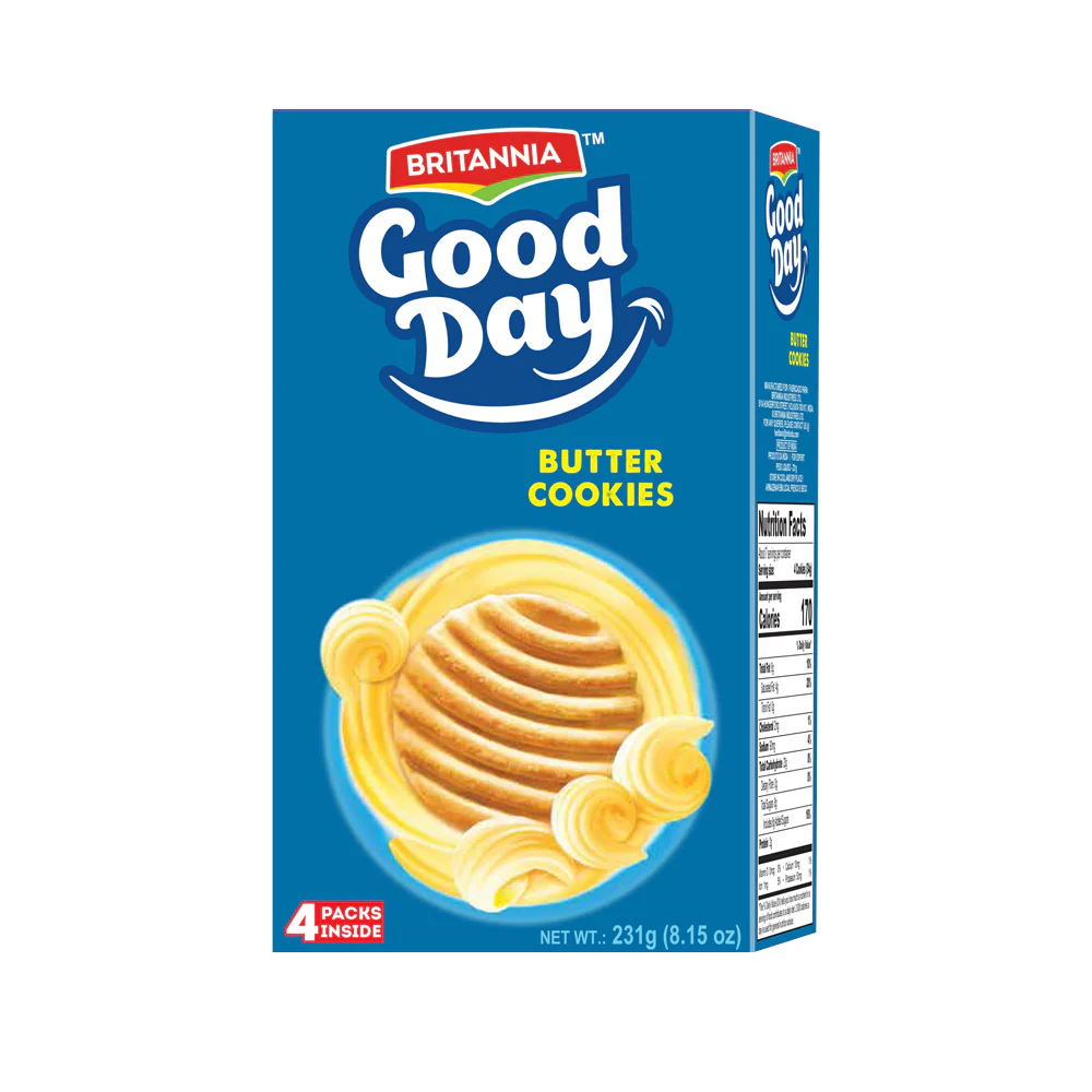 Britannia Goodday Butter Cookies 231g
