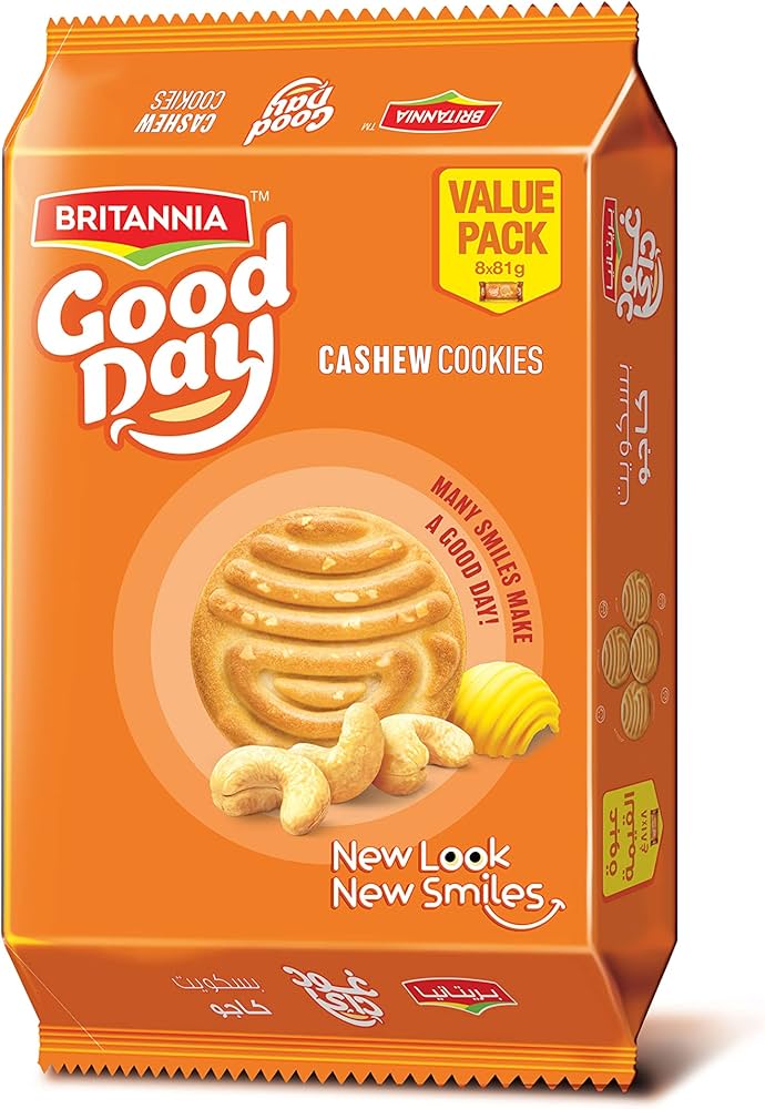 Britannia Good Day Cashew Cookies 720g