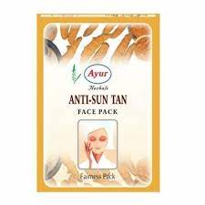Ayur Anti-Sun Tan Face Pack 100g