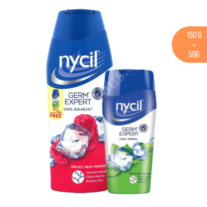 Nycil Cool Gulabjal Pdr 150g