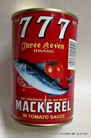 777 Mackerel In Tomato Sauce 425g