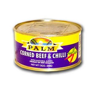 Palm Chilli Corned Beef 326g