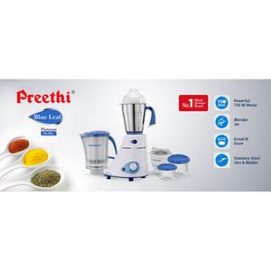 Preethi Blue Leaf Mixer Grinder MG 139