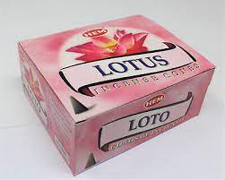 Hem Incense Cone Lotus 10Pc*12