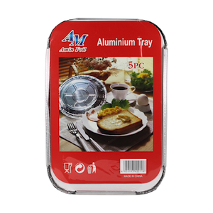 Aluminium Tray & Cover 5P(210*140*42mm)
