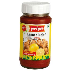 Priya Lime Ginger Pkl 300g(WOG)