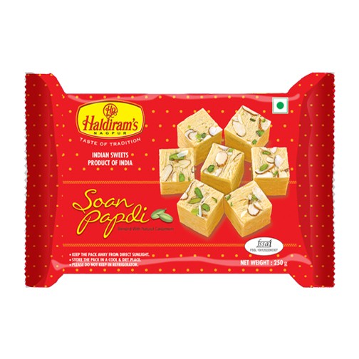 Haldiram Dlh Soan Papdi Desi Ghee 500g