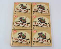 Hem Sandal 10 Incense Cones*6