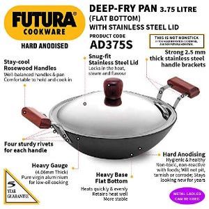 Futura Deep Fry Pan 3.75 L26