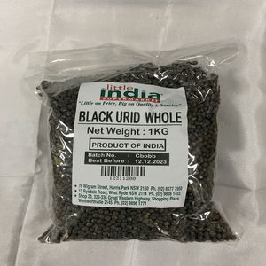 Li Black Urid Whole 1Kg