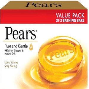 Pears Value Pack Pure & Gentle 125Gm 