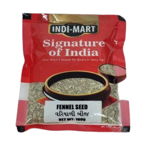 Indi Mart Fennel Seed Thick 100g