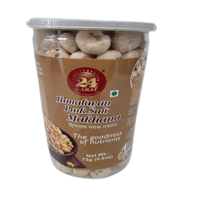 24C Himalayan Pink Salt  Makhana  90g