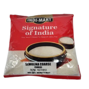 Indi-Mart Sooji Coarse (Semolina) 454g