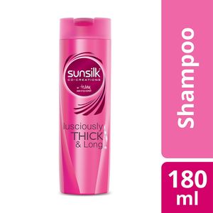 [101031] Sunsilk Pink Thick & Long Shampoo 180Ml