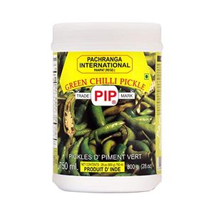 [230204] Pachranga Green Chilli Pickle 800g