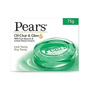 [90126] Pears Oil Clear & Glow Soap 75g