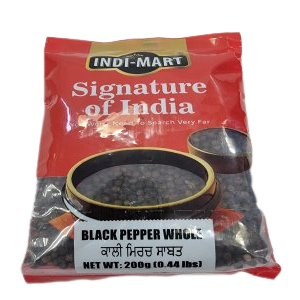 [213749] Indi-Mart Black Pepper Whole 200gm