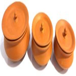 [361533] Clay Small Degchi Set (3 pcs set)