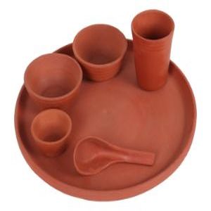 [361572] Clay Dinner Set Small (6 pcs set)