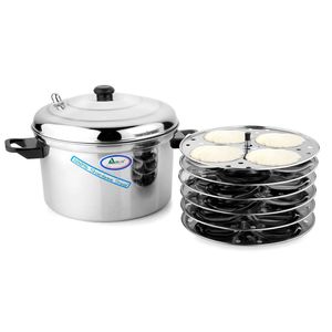 [360329] Airan  S Steel Idly Maker(6Plates)