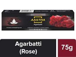 [250220] Patanjali Aastha Incense 75g(Rose)