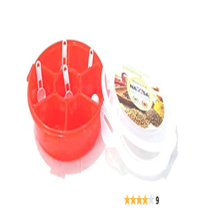 [360813] Nayasa Plastic Masala Box Plain
