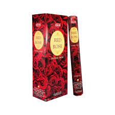 [250110] Hem Red Rose Incense 20 Sticks*6
