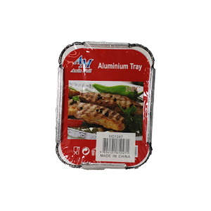 [10409] Aluminium Tray & Cover 10Pc(120*85*40mm)