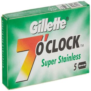 [101277] Gillette Stainless Blades (5 Pcs)