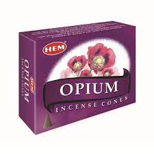 [250246] Hem Opium Incense Cones (10Pc*12)
