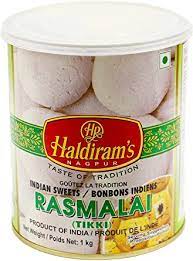 [50047] Haldiram Ngpr Rasmalai 4Kg