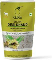 [82184] Oliria Organic Desi Khand 1Kg