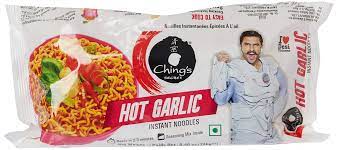 [160059] Hot Garlic Noodles/ Chings 240g