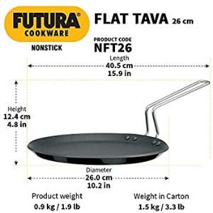 [360008] Futura L52 Tava (Griddle) 26Cm