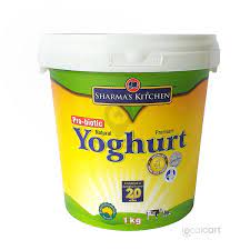 [10025] Sharma'S Kitchen Yoghurt 1Kg