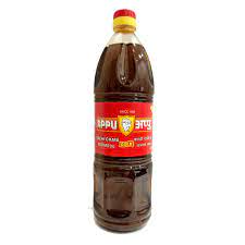 [30242] Appu Kachi Ghani Mustard Oil Gold 1ltr