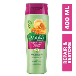[100105] Dabur Vatika Repair Restore Shampo 400Ml