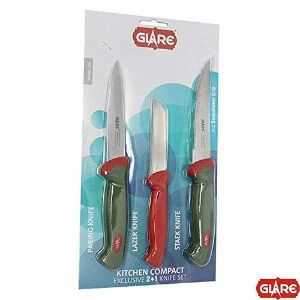 [361739] Glare S Steel Knife Set(3Pcs)(GA-128)