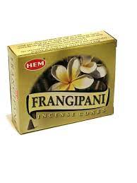[250248] Hem Incense Cones Frangipani 10Pc